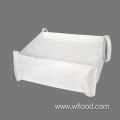 Self inflatable flood sandbag flood control barrier dam